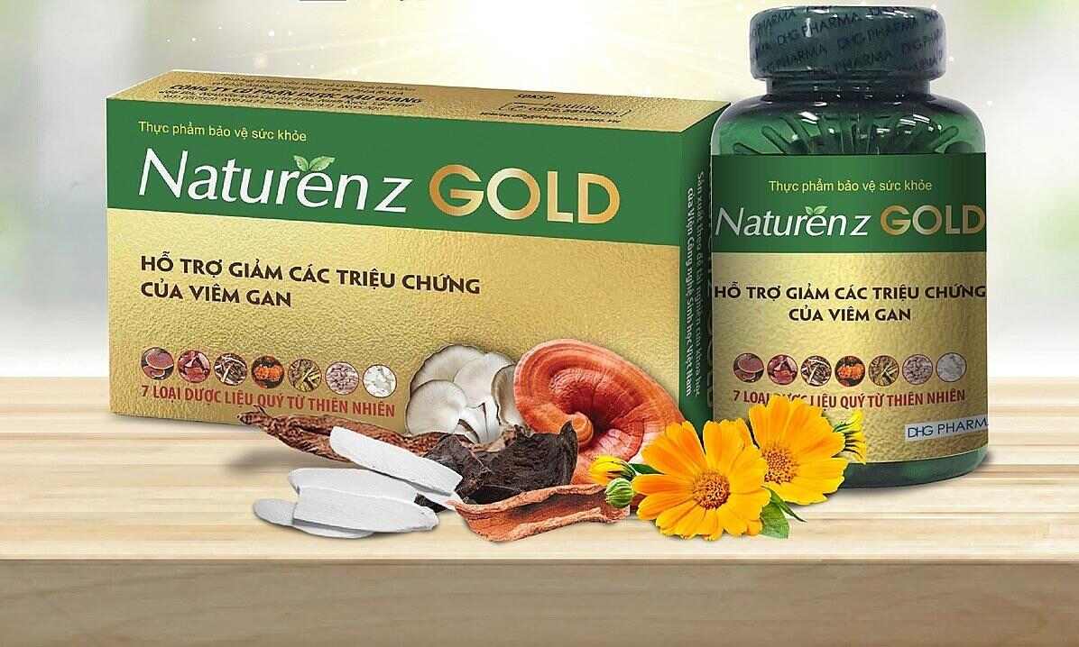 Naturenz Gold chứa các tinh chất có lợi cho gan, hỗ trợ điều trị gan nhiễm mỡ