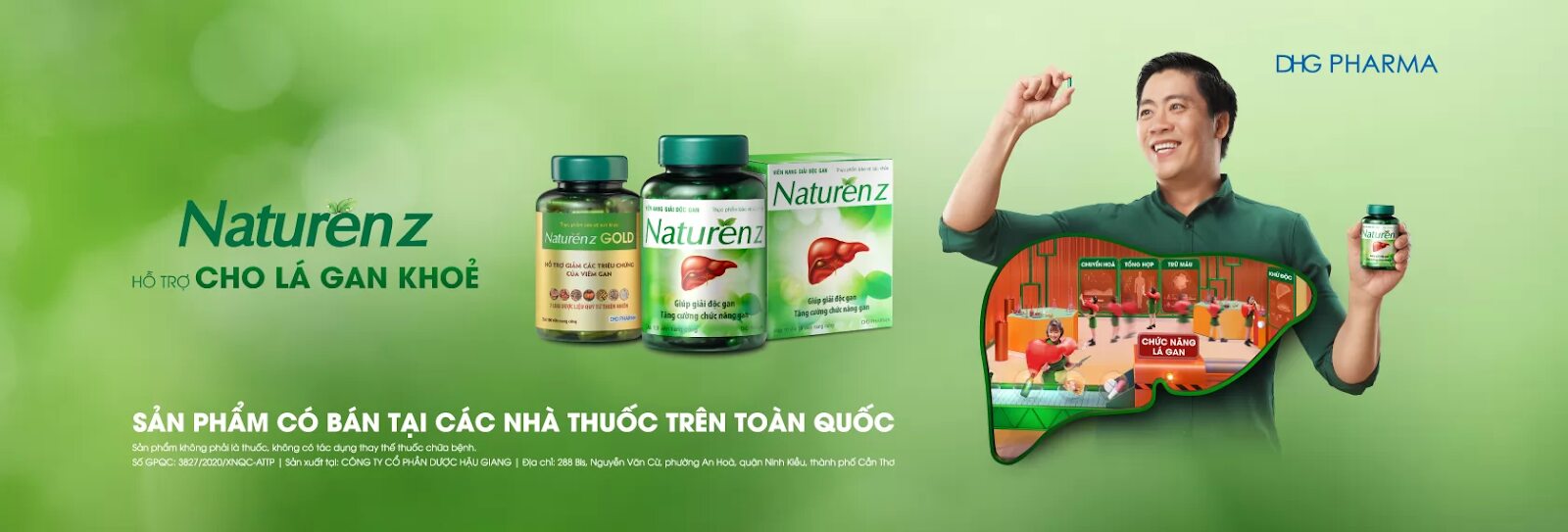 Naturenz hỗ trợ bảo vệ và tăng cường sức khỏe gan toàn diện