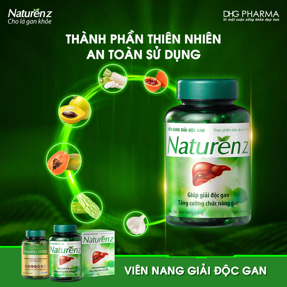 Naturenz - Giải pháp giúp hỗ trợ cải thiện gan nhiễm mỡ