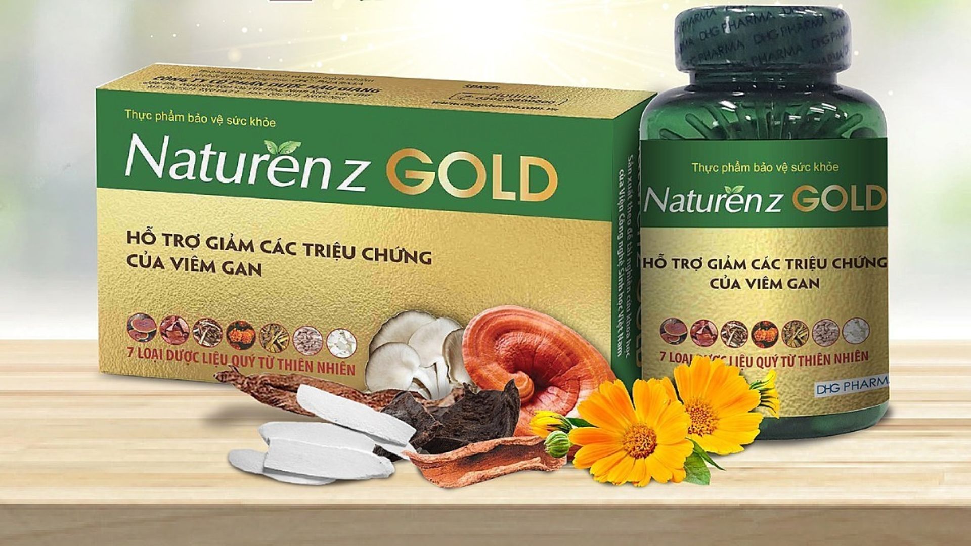 Naturenz Gold - Bí quyết vàng hỗ trợ giảm viêm gan hiệu quả