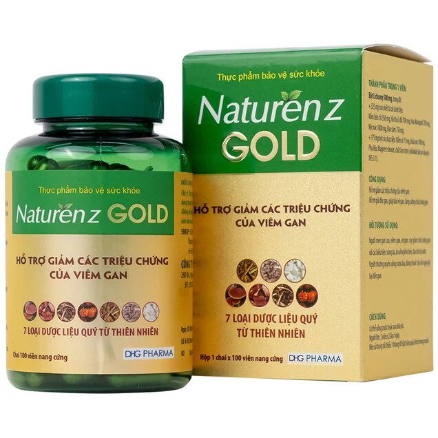 Naturenz Gold giúp giải độc gan hiệu quả