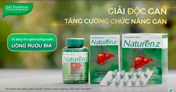 Naturenz bảo vệ lá gan cho người uống rượu bia