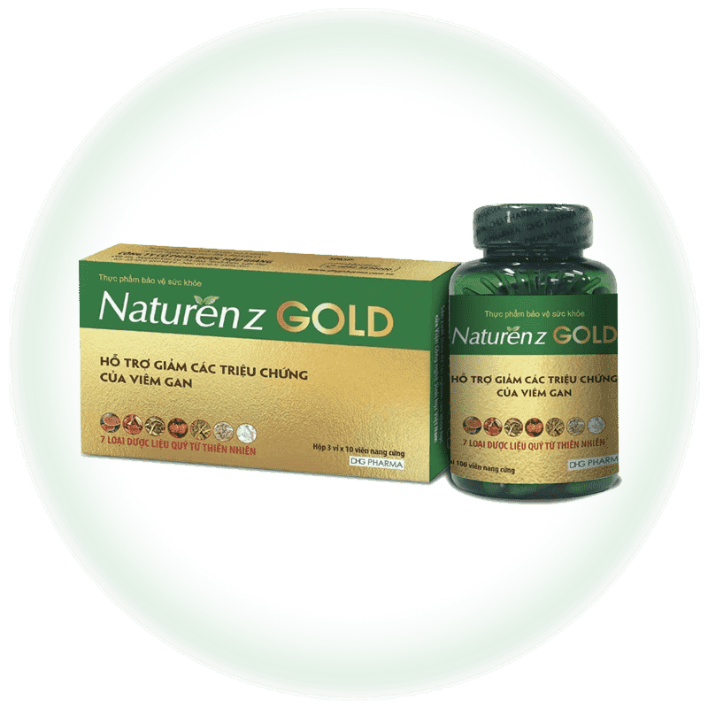 Naturenz Gold hỗ trợ giảm các triệu chứng của viêm gan 